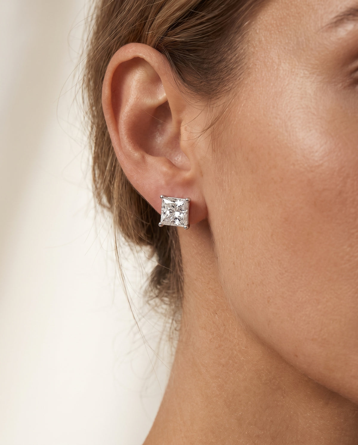 Ardenne Princess Küpe 3.00 ct (Toplam 6.00 ct)