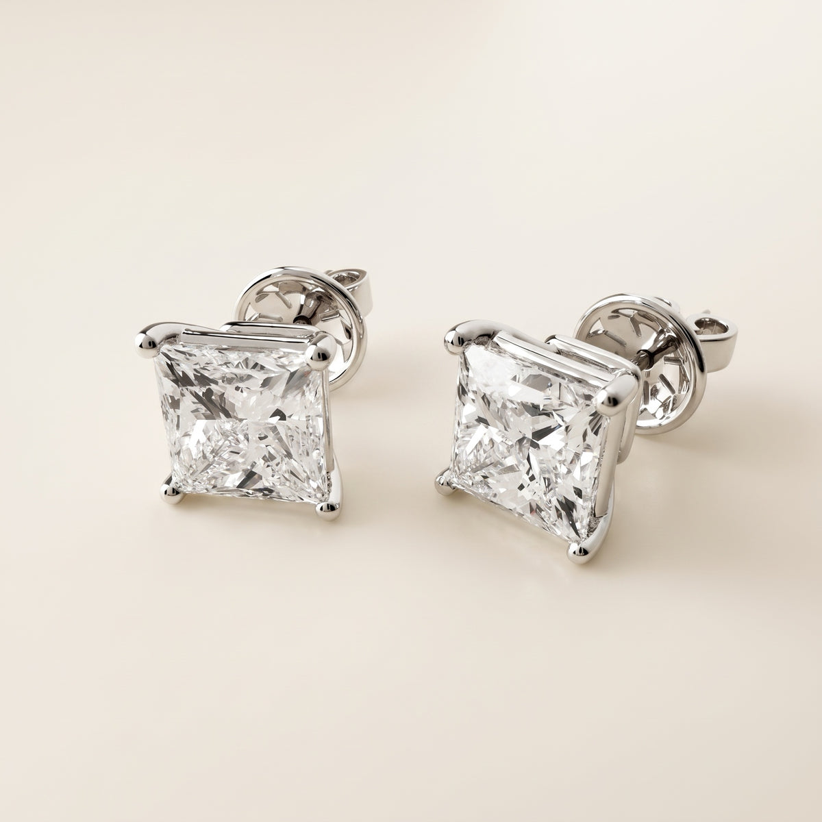 Ardenne Princess Küpe 3.00 ct (Toplam 6.00 ct)